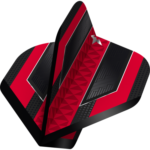 Mission Mission Temple NO2 Black & Red - Dart Flights