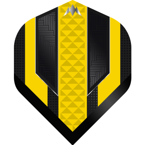 Mission Mission Temple NO2 Black & Yellow - Dart Flights