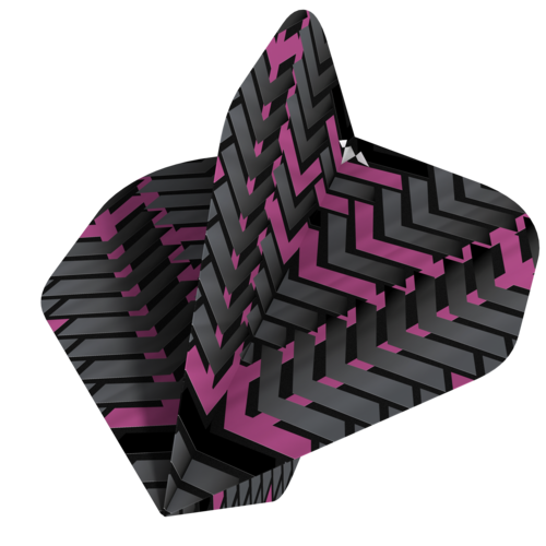 Mission Mission Vex NO2 Black & Pink - Dart Flights