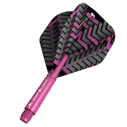 Mission Mission Vex NO2 Black & Pink - Dart Flights