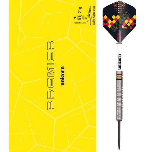 Unicorn Unicorn Premier Dimitri van den Bergh 90% - Steeldarts