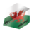 Unicorn Ultrafly Wales Flag PLUS - Dart Flights