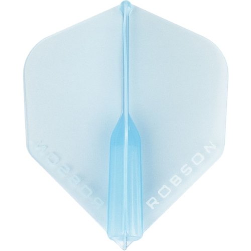 Bull's Robson Plus Crystal Clear Blue Std. - Dart Flights