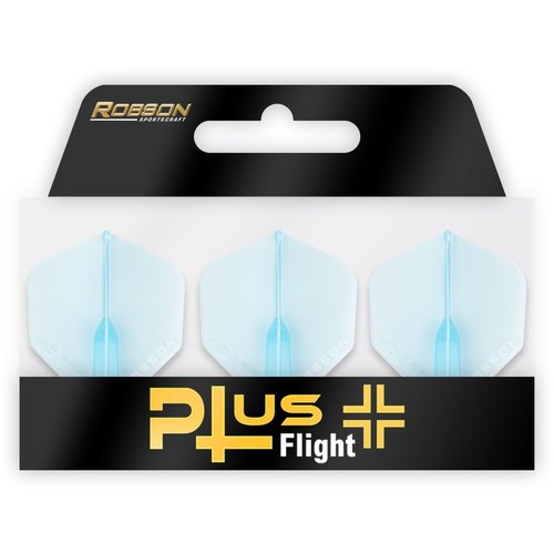 Bull's Robson Plus Crystal Clear Blue Std. - Dart Flights