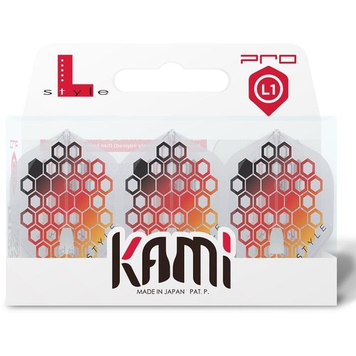 L-Style L-Style Champagne Flight L1 Kami Rene Eidams V3 Clear - Dart Flights