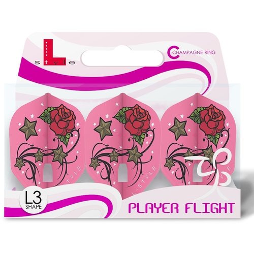 L-Style L-Style Champagne L3 Lisa Ashton V2 Pink - Dart Flights