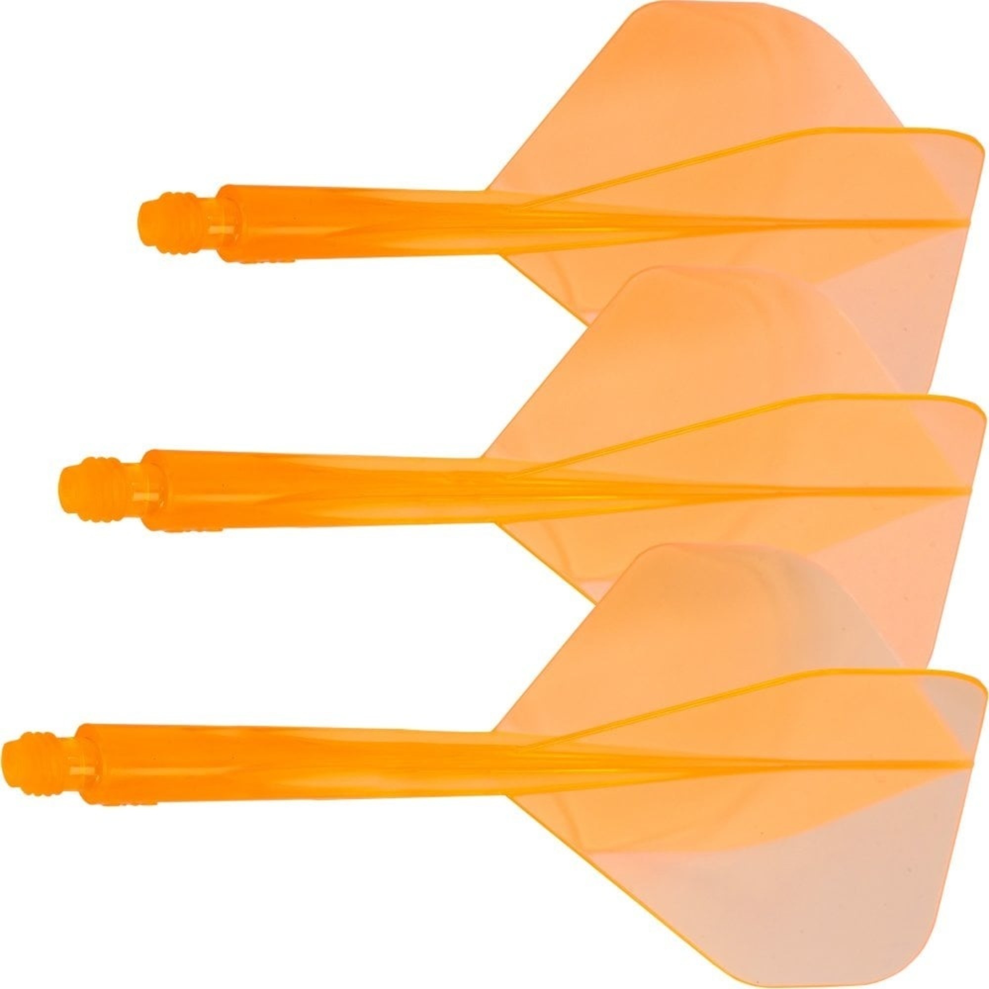 Condor Neon Axe Flight System Standard Orange Dart Flights