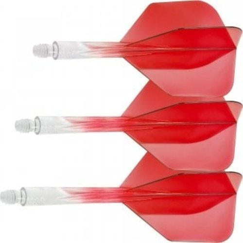 Condor Condor Axe Gradient Flight System - Small Red - Dart Flights