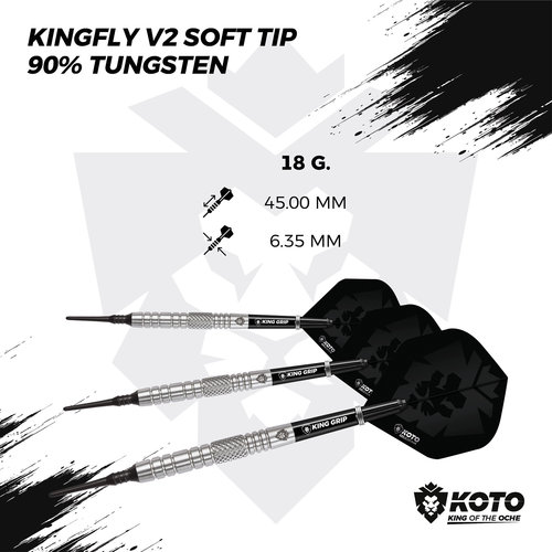 KOTO KOTO Kingfly V2 90% Softdarts