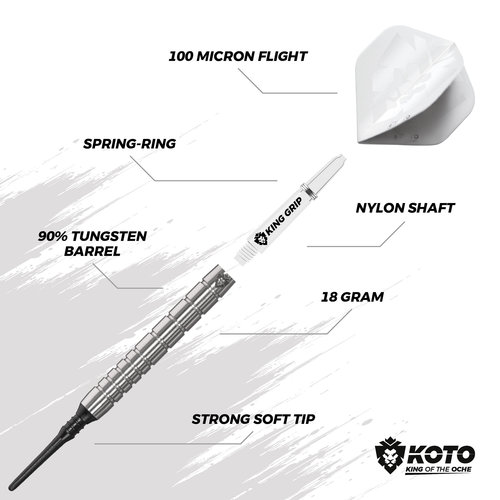 KOTO KOTO Kingfly V1 90% Softdarts