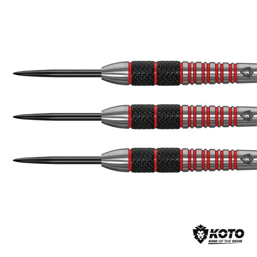 KOTO KOTO Kingbomb Black & Red 90% - Steeldarts