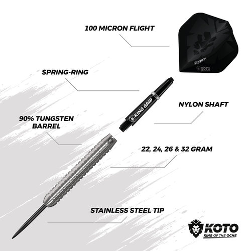 KOTO KOTO Kingcontrol 90% - Steeldarts