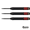 KOTO KOTO Kingprove Black & Red Brass - Steeldarts