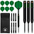 KOTO Kingprove Black & Green Brass - Steeldarts