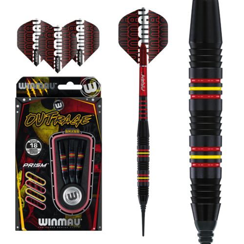 Winmau Winmau Outrage 2 Brass Soft Darts