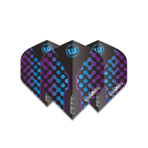 Winmau Winmau Prism Zeta Black & Purple - Dart Flights