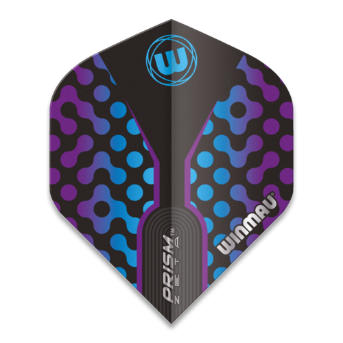 Winmau Winmau Prism Zeta Black & Purple - Dart Flights