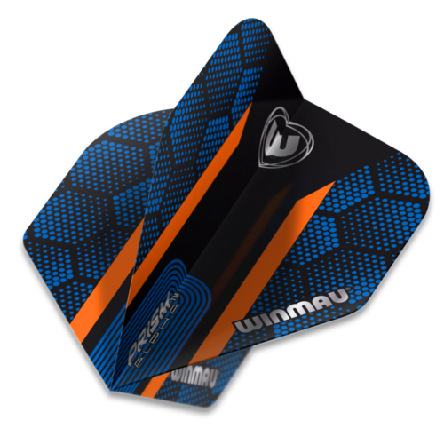 Winmau Winmau Prism Alpha Extra Thick Blue & Orange Stripe - Dart Flights