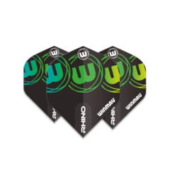 Winmau Rhino Extra Thick Logo Gradient Green V2