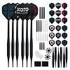 KOTO 2 KOTO Black Softdarts + 90 Stücke Zubehör