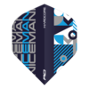 Red Dragon Red Dragon Gerwyn Price Hardcore Iceman Black & Blue - Dart Flights