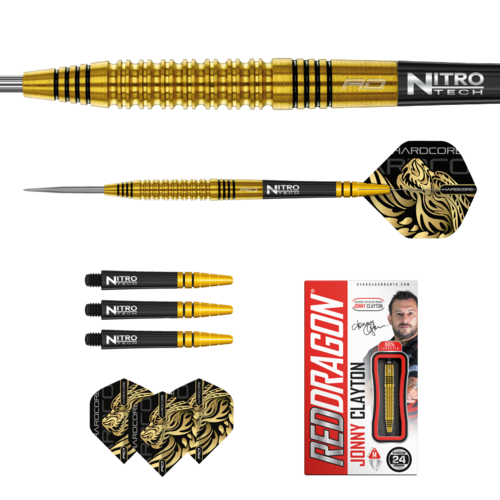 Red Dragon Red Dragon Jonny Clayton Gold 90% - Steeldarts