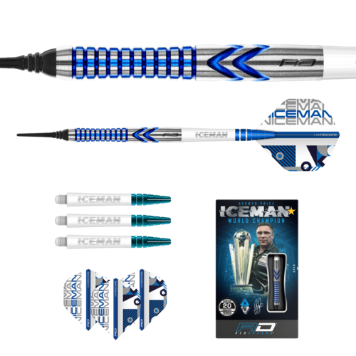 Red Dragon Red Dragon Gerwyn Price Iceman Contour 90% Softdarts