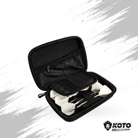 KOTO Kingzip Black & White Large Dartwallet KOTO KOTO Kingzip Black & White Large Dartwallet