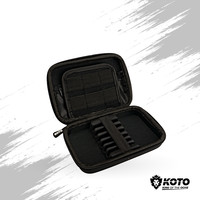 KOTO Kingzip Black & White Large Dartwallet KOTO KOTO Kingzip Black & White Large Dartwallet