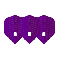 L-Style Champagne L3 Shape Dimple Deep Purple