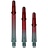 L-Style L-Shaft Gradient N9 Locked Straight Black & Red - Dart Shafts