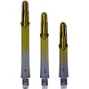 L-Style L-Style L-Shaft Gradient N9 Locked Straight Black & Yellow - Dart Shafts