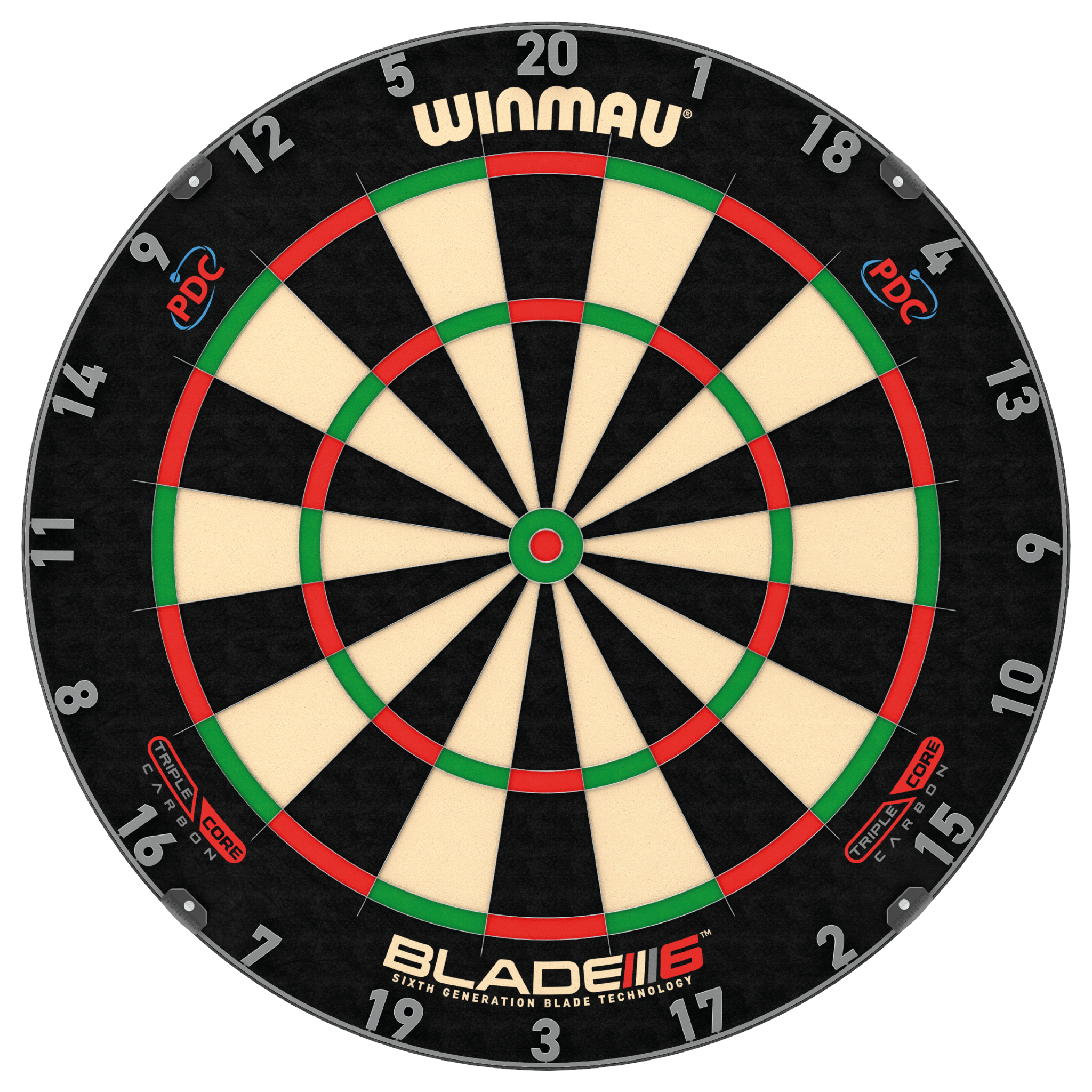 Winmau Blade 6 Triple Core PDC - Profi-Dartboard