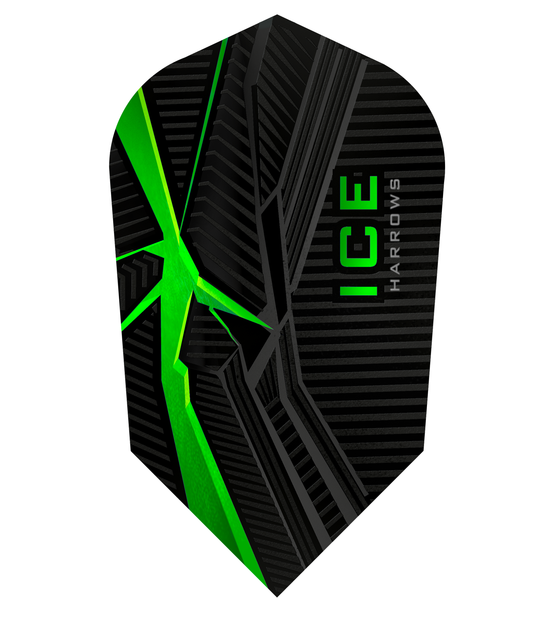 Harrows ICE Recut Slim Green Dart Flights