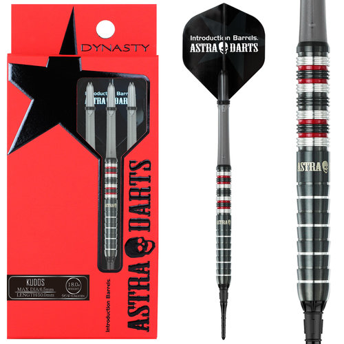 Dynasty Dynasty Astra Redstar Kudos 90% Softdarts