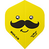 Bull's Bull's Smiley 100 Mustache Std. - Dart Flights