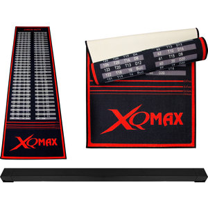XQMax Oche Checkout  Red/Black Dartmatte