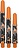 Target Raymond van Barneveld Black & Orange Pro Grip - Dart Shafts