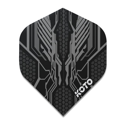 KOTO KOTO ZIZ-Wing NO2 Grey - Dart Flights