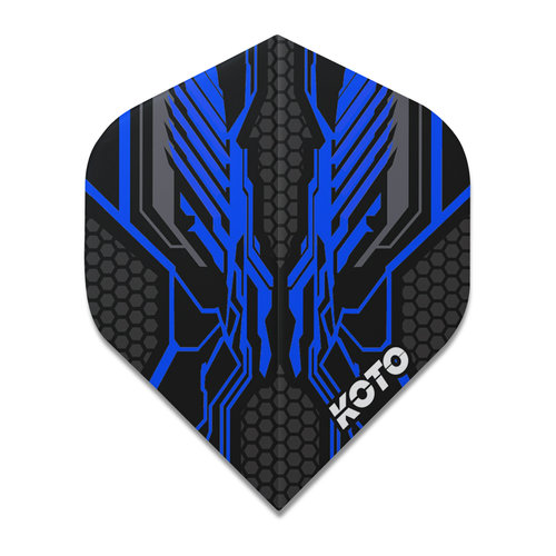 KOTO KOTO ZIZ-Wing NO2 Dark Blue - Dart Flights