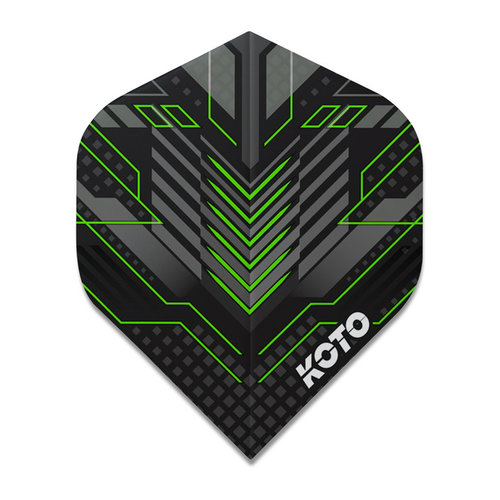 KOTO KOTO ZIZ-Matrix NO2 Green - Dart Flights