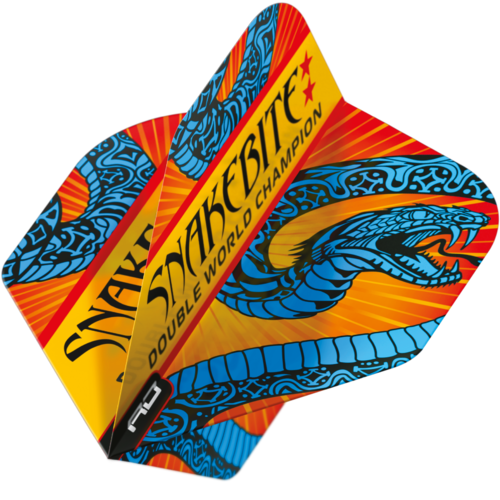 Red Dragon Red Dragon Peter Wright Snakebite Double World Champion Blue & Orange - Dart Flights