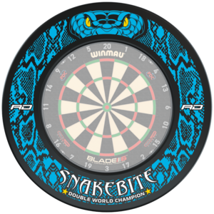 Red Dragon Snakebite Double World Champion Dartboard Surround
