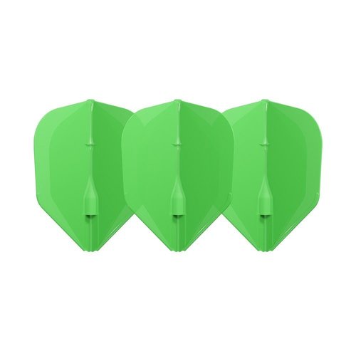 L-Style L-Style Champagne Flight EZ L3 Shape Neon Green - Dart Flights