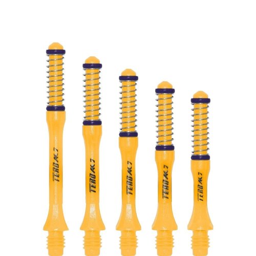 CUESOUL Cuesoul - Tero Flight System AK7 Slim - Yellow - Dart Shafts