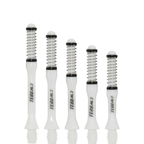 CUESOUL Cuesoul - Tero Flight System AK7 Slim - White - Dart Shafts