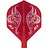 Cuesoul - Tero Flight System AK4 Flower - Red Standard - Dart Flights