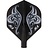 Cuesoul - Tero Flight System AK4 Flower - Black Standard - Dart Flights