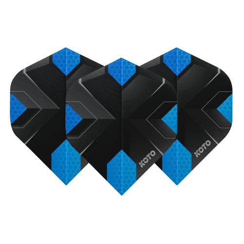 KOTO KOTO ZIZ-X NO2 Aqua - Dart Flights