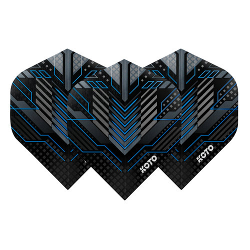 KOTO KOTO ZIZ-Matrix NO2 Aqua - Dart Flights